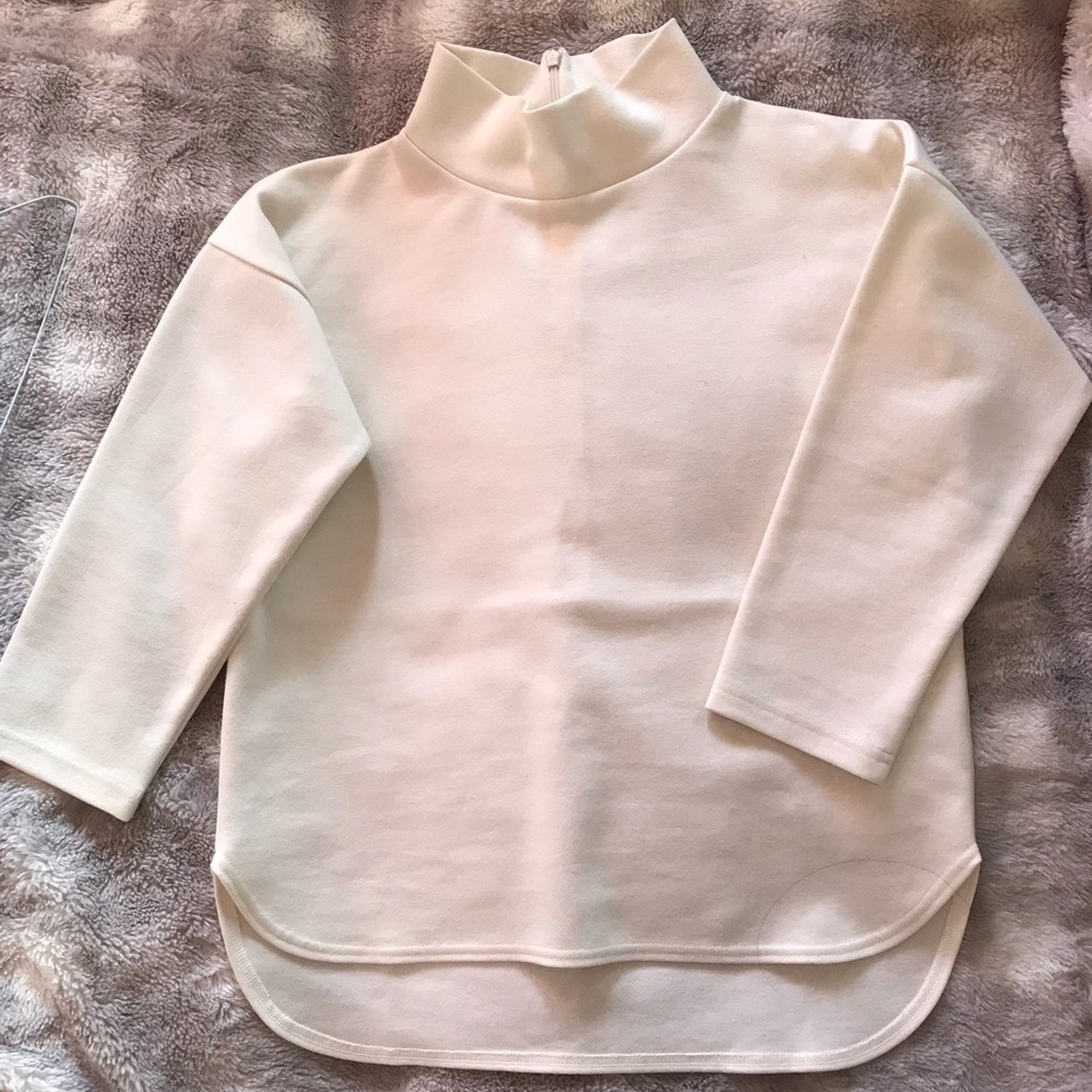 Madewell Off-white Turtle Neck